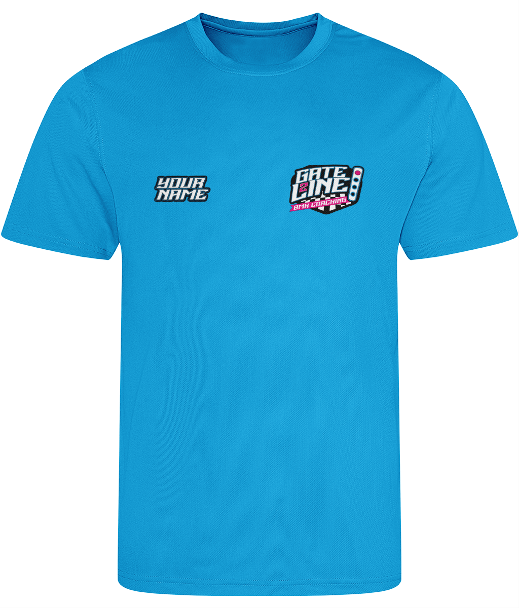 G2L Active Training Tee - Pink / Blue / Black - Adults