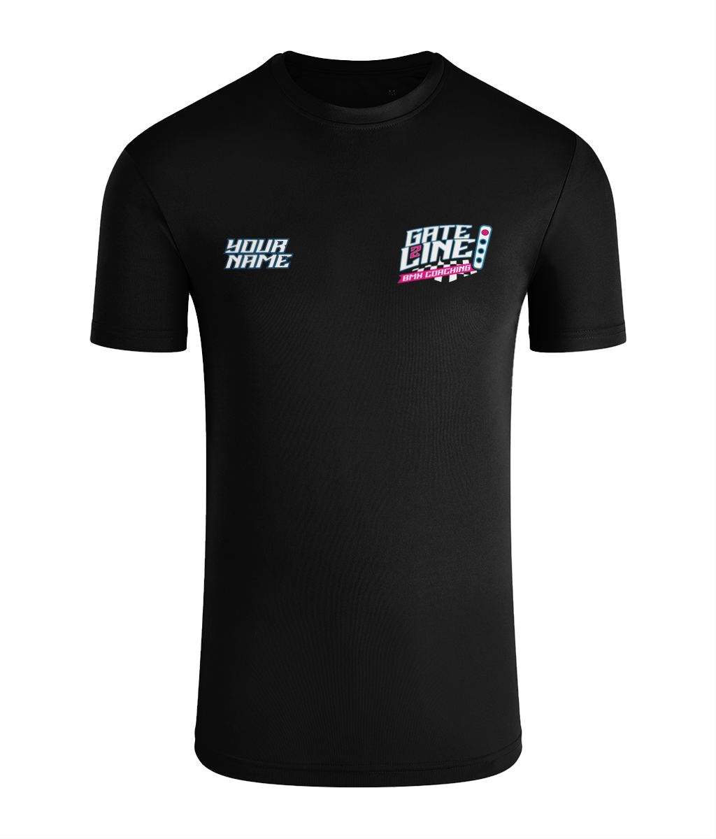 G2L Active Training Tee - Pink / Blue / Black - Junior