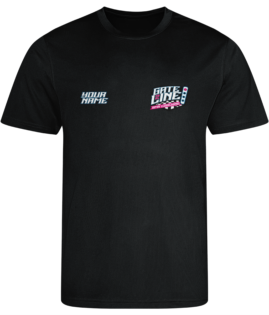 G2L Active Training Tee - Pink / Blue / Black - Adults