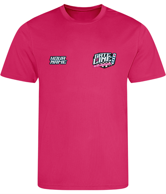 G2L Active Training Tee - Pink / Blue / Black - Adults